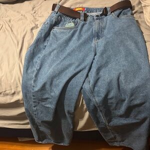 Empyre Blue Straight Leg Jeans BAGGY